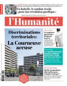 L'Humanite du Lundi 15 Avril 2019