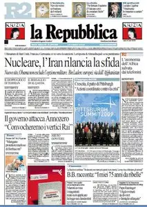 La Repubblica (26-09-09)
