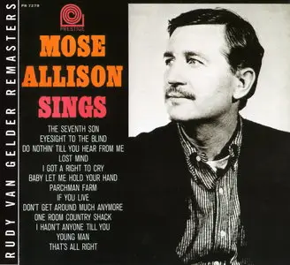 Mose Allison - Mose Allison Sings (1959) {2006 Prestige RVG Remasters Series}