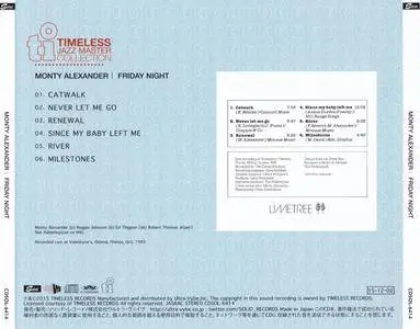 Monty Alexander - Fridaynight (1985) {2015 Japan Timeless Jazz Master Collection Complete Series CDSOL-6414}