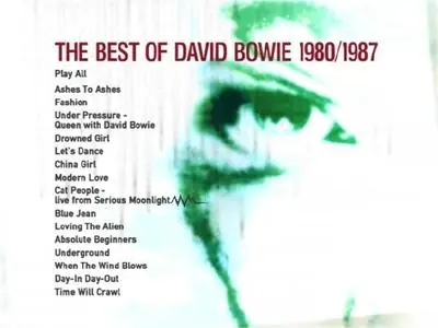 David Bowie - The Best Of David Bowie 1980/1987 (2007) {CD+DVD}