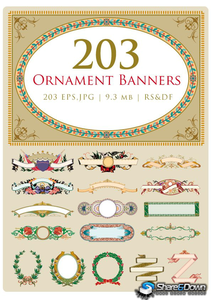 203 Ornament Banners