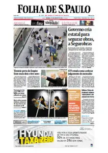 Jornal Folha de São Paulo - 25 de agosto de 2012 - Sábado