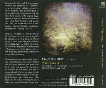Mark Padmore, Paul Lewis - Franz Schubert: Winterreise (2009)