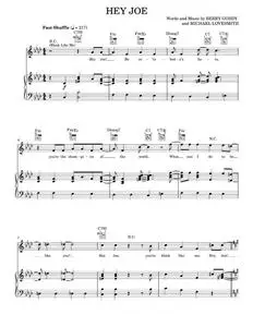 Hey Joe (Black Like Me) - Berry Gordy, Michael Lovesmith (Piano-Vocal-Guitar)