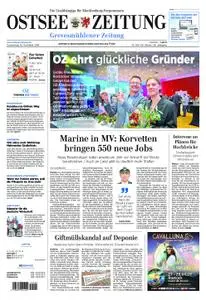 Ostsee Zeitung Grevesmühlener Zeitung - 15. November 2018