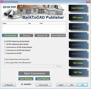 BackToCAD Publisher 20.50