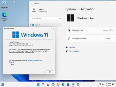 Windows 11 Pro 22H2 Build 22621.755 (No TPM Required) Preactivated Multilingual