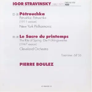 Stravinsky - The Rite of Spring & Petruskha - Pierre Boulez
