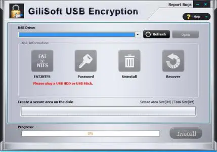 GiliSoft USB Stick Encryption 6.1.0 DC 04.07.2017