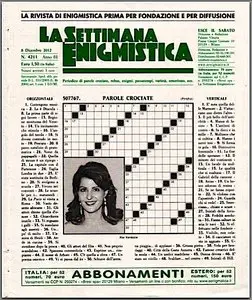 La Settimana Enigmistica N.4211 - 08 Dicembre 2012