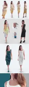 4 Elegant Tight Dress Mockups 504004181