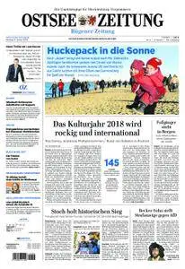 Ostsee Zeitung Rügen - 08. Januar 2018