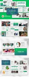 Guide Charity PowerPoint Presentation Template 8TP7JEX