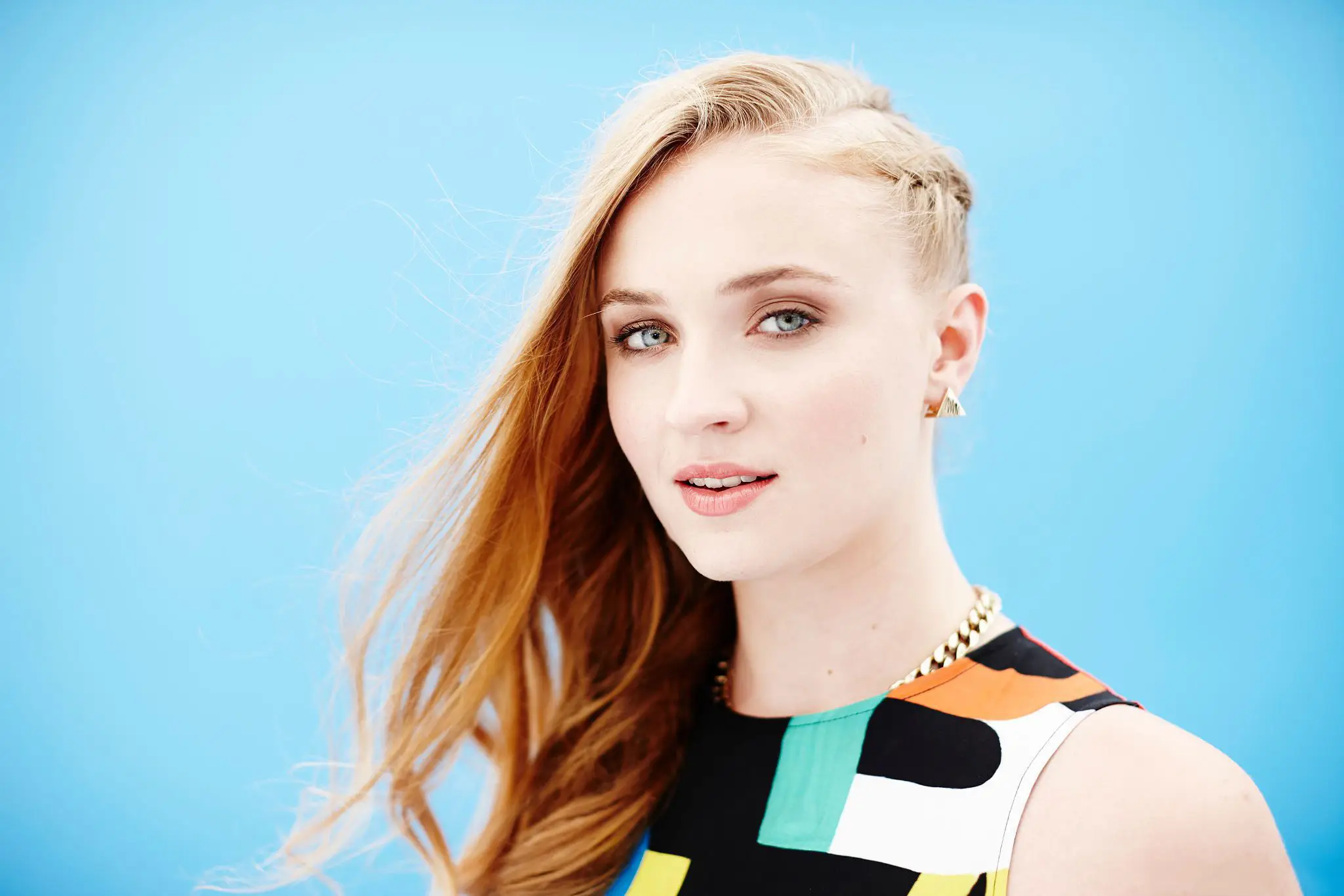 Sophie Turner by Maarten de Boer at San Diego Comic Con on July 24, 2014