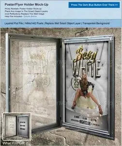 GraphicRiver Flyer Holder Mockup