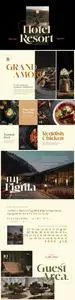 Hotel Resort - Luxury Business Font