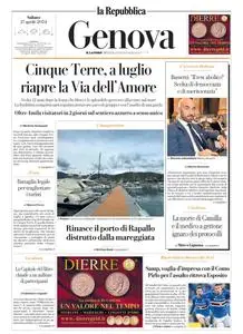 la Repubblica Genova - 27 Aprile 2024