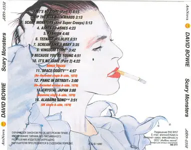 David Bowie - Scary Monsters (1980)