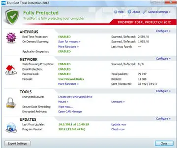 TrustPort Total Protection 2012 12.0.0.4863 Final Multilanguage