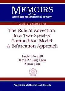 The Role of Advection in a Two-species Competition Model: A Bifurcation Approach