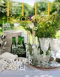 Elle Decoration Germany - Mai-Juni 2016