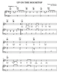 Up On The Housetop - B.R. Hanby (Piano-Vocal-Guitar)