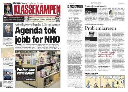 Klassekampen – 23. april 2018