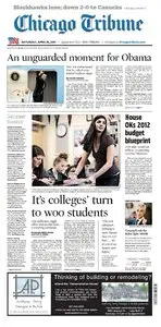 CHICAGO TRIBUNE 16 APRIL 2011