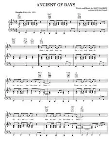 Ancient of days - Petra (Piano-Vocal-Guitar)