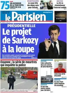 Le Parisien + Cahier Paris du Vendredi 6 Avril 2012