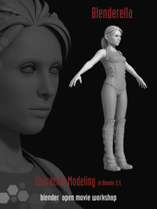 Blenderella - Character Modelling in Blender 2.5 [repost]