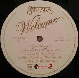 Santana - Welcome (1973) [Vinyl Rip 16/44 & mp3-320 + DVD] Re-up