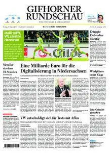 Gifhorner Rundschau - Wolfsburger Nachrichten - 29. Januar 2018
