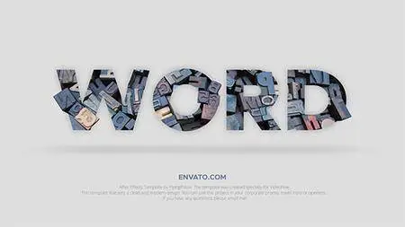 Word - Professional Typography Toolkit - Project for After Effects (VideoHive)