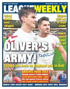 League Weekly – 28 October 2018