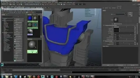 SkillShare - 3D Animation 103 - Shading & Texturing Class in Maya - Coloring Your Own Robot