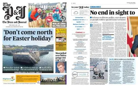 The Press and Journal Highlands and Islands – April 10, 2020