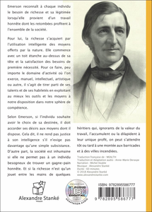 Ralph Waldo Emerson, "La richesse: Savoir tirer parti du meilleur de soi"