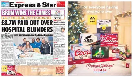 Express and Star Sandwell Edition – December 21, 2017