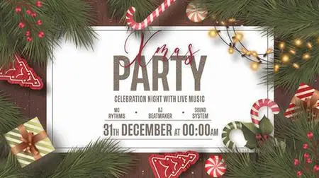 Xmas Party Invitation 35380035