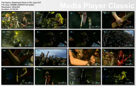 Motörhead Live Rock in Rio Madrid (14-June-2010)