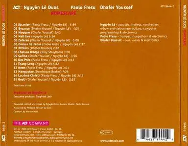 Nguyen Le / Paolo Fresu / Dhafer Youssef - Homescape (2006) {ACT}