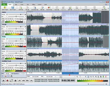 NCH MixPad Audio Mixer v3.06 