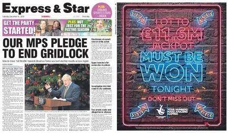 Express and Star Sandwell Edition – December 14, 2019