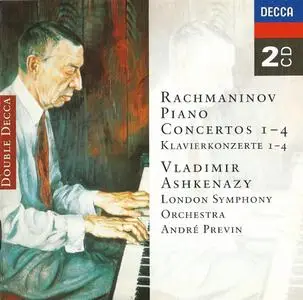 Vladimir Ashkenazy, London Symphony Orchestra,  André Previn - Rachmaninov: Piano Concertos Nos. 1-4 (1996)