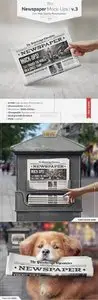 GraphicRiver - Newspaper Mock-Ups v.3.