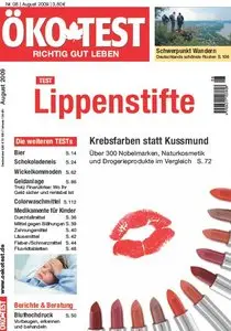 Oekotest Magazin August No 08 2009