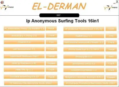 IP Anonymous Surfing Tools 16 in 1 (AIO)