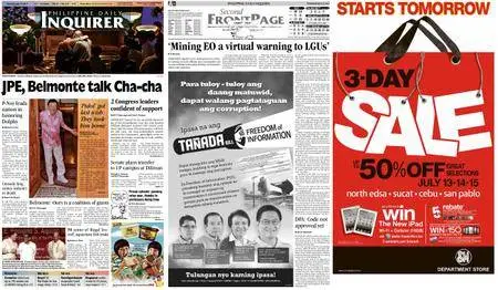 Philippine Daily Inquirer – July 12, 2012